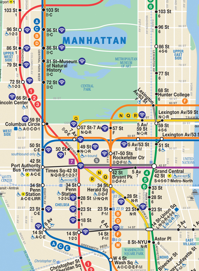 New City Subway Map - United States Map