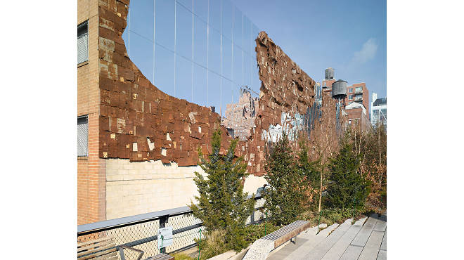 El Anatsui, Broken Bridge II on the High Line