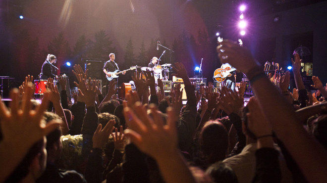 The Decemberists/Best Coast play at the Prospect Park Bandshell