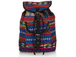 Topshop zigzag ikat backpack, $64, at Topshop, 478 Broadway between Broome and Grand Sts (212-966-9555, topshop.com)