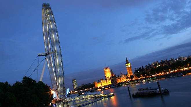 London Eye night light