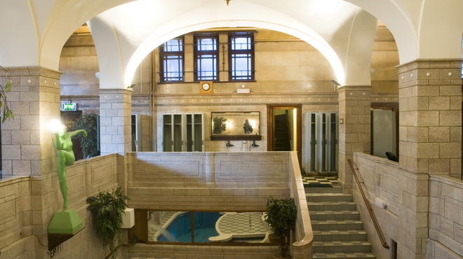 Porchester Spa interior