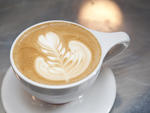 Latte at Intelligentsia Coffee
