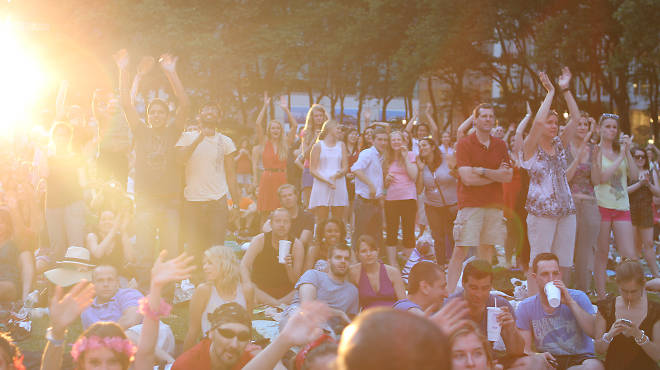 Tropfest New York 2012 in Bryant Park