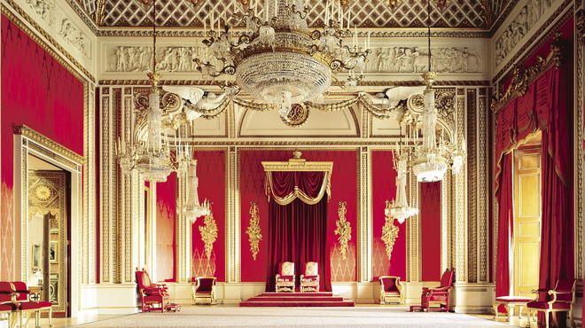 The throne room