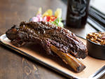 Brontosaurus rib at Mighty Quinn's BBQ