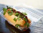 Grilled lemongrass pork shoulder bahn mi at Saiguette