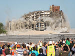 Building Implosion on Governors Island