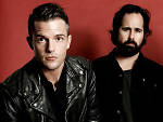 Brandon Flowers (left) and Ronnie Vannucci Jr of The Killers