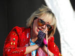 Yeah Yeah Yeahs perform at the 2013 Firefly Music Festival in Dover, Delaware.