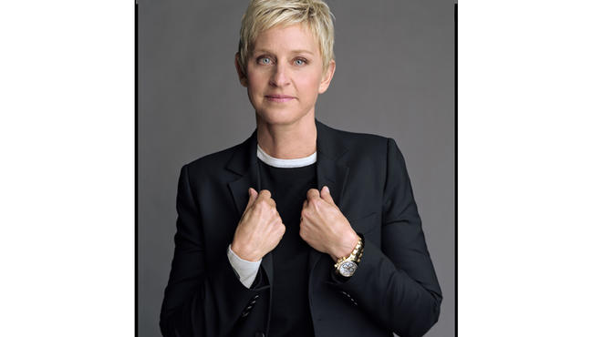 Ellen DeGeneres, from the Out List