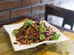 Chicken with chef's spicy sauceat Sweet Yummy House