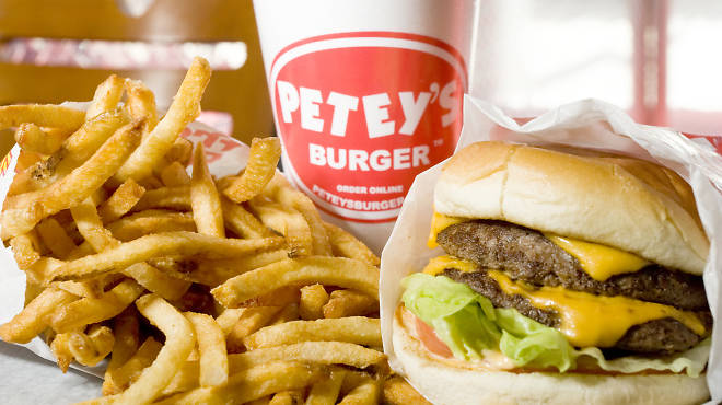 Double Cheese at Petey’s Burger