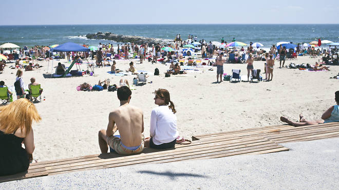Far Rockaway Beach and Boardwalk