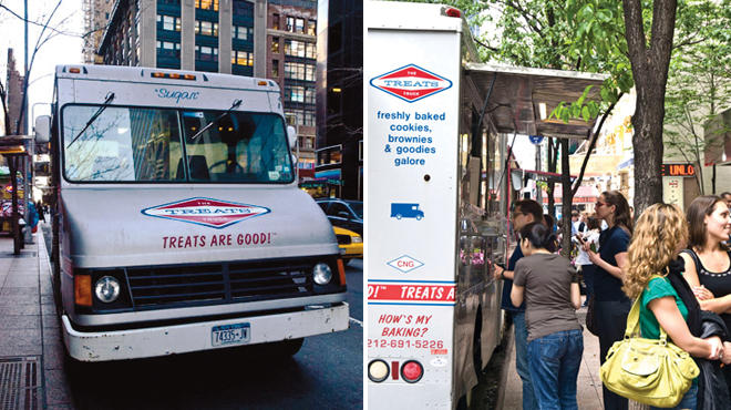 The Treats Truck offers homespun goodies for sweet tooths
