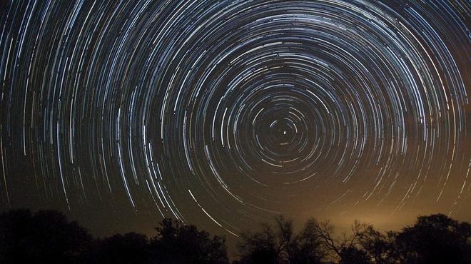 Time-lasped star trails