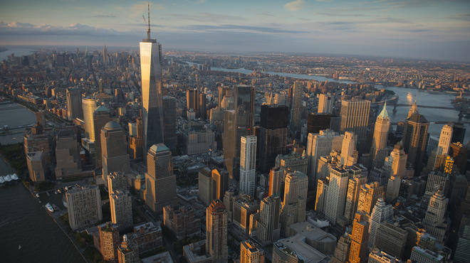 Aerial photographs of NYC by Jason Hawkes