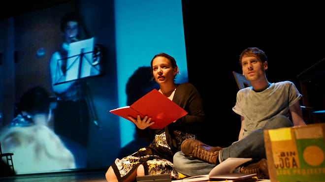 Sofia Paschou and Bert Roman in 'Our Fathers'