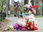 Ms. Colombia has always embodied the energy and eccentricity of New York for me. It's impossible to take a bad picture of her.