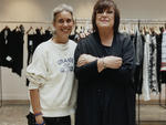 Isabel Marant with H&M creative advisor Margareta Van Den Bosch