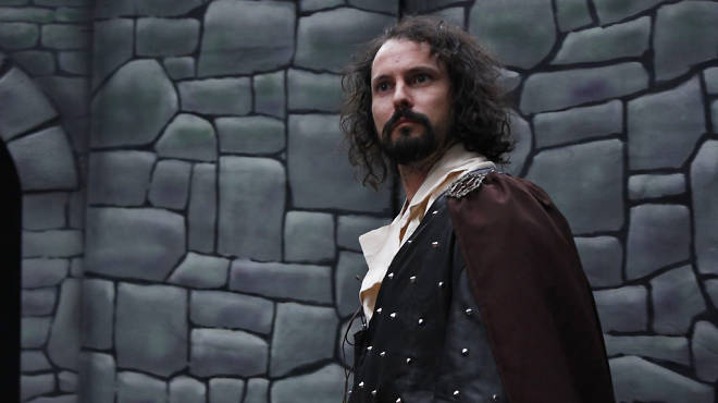Paul Flannery as Treguard in 'Knightmare Live'