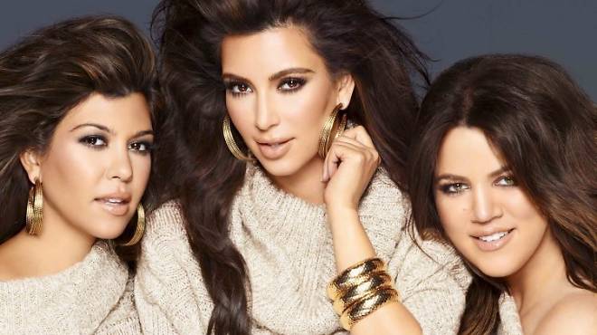 The Kardashian sisters, from l-r: Kourtney, Kim and Khloe