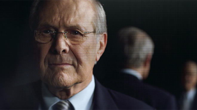Donald Rumsfeld in The Unknown Known