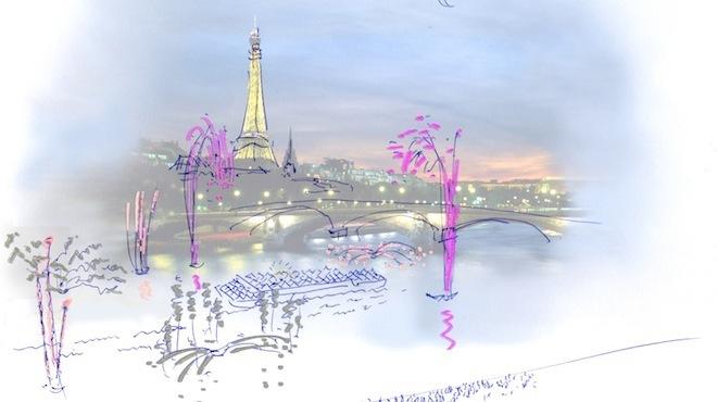 Cai Guo-Qiang, Projet pour Aventure d'un soir, 2013. Courtesy de l'artiste.