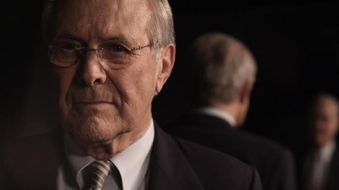 Donald Rumsfeld, the subject of Errol Morris' The Unknown Known