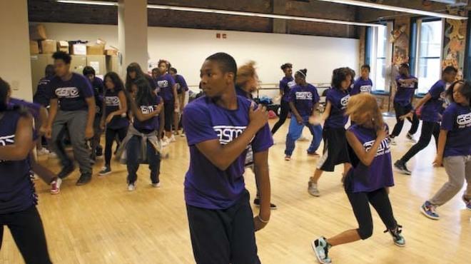 Members of the Hip-Hip Culture Dance Ensemble.