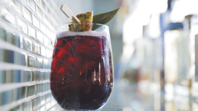 Chicha Morada at Masa Azul