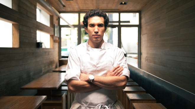 Chef Erling Wu-Bower at Avec