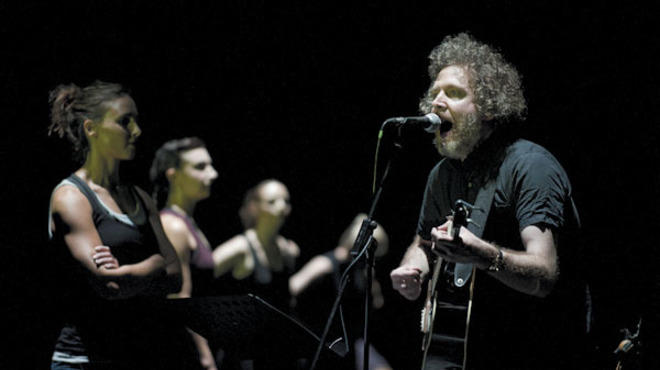 Martin Creed and dancers in Work No. 1020 (Ballet)