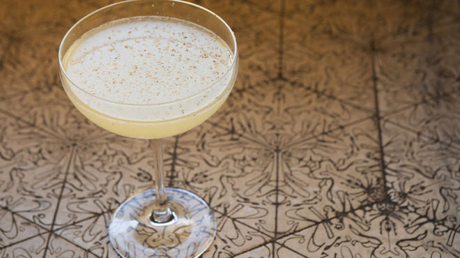 Persimmon Pisco Punch at Sepia