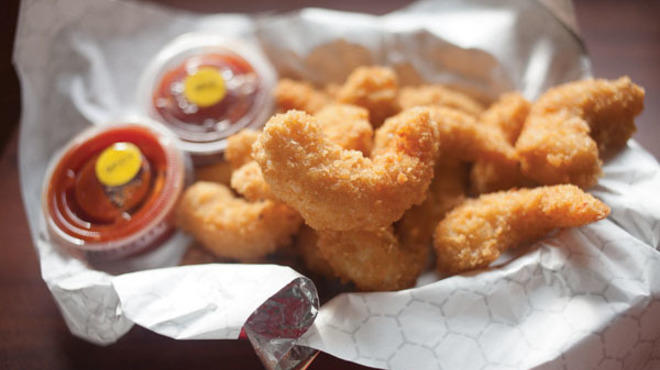 Fried shrimp at Phil's Last Stand