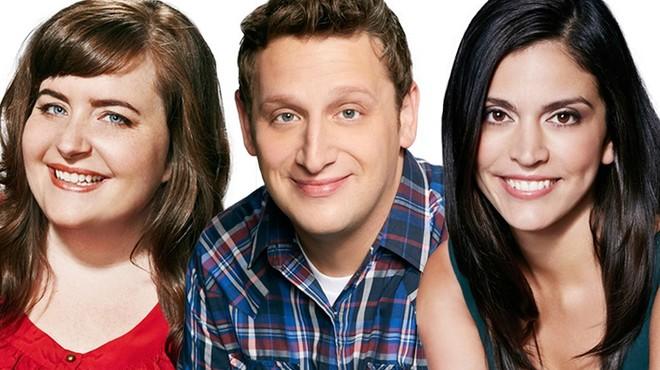 Knuckleheads: Tim Robinson, Aidy Bryant and Cecily Strong.