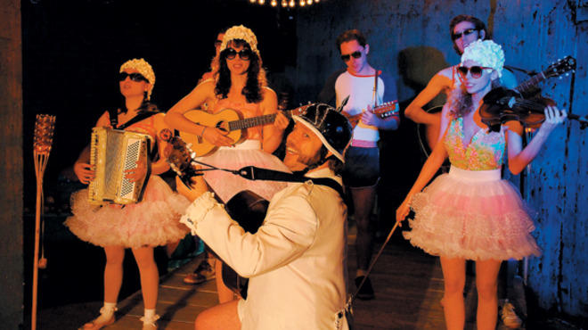 The Hypocrites' production of The Pirates of Penzance