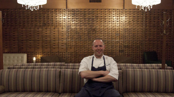 Chef Mark Steuer at the Bedford