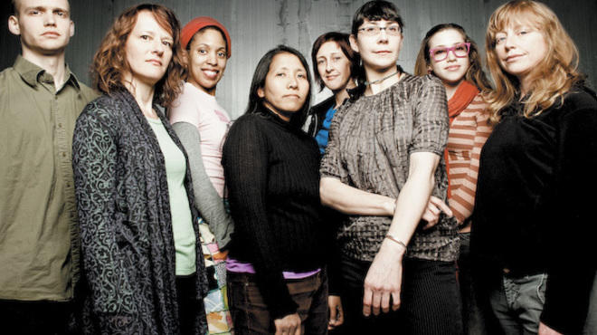 From left: Adam Rose, Carole McCurdy, Cristal Sabbagh, Wannapa P-Eubanks, Ginger Krebs, Nicole LeGette, Lily Emerson and Sara Zalek.
