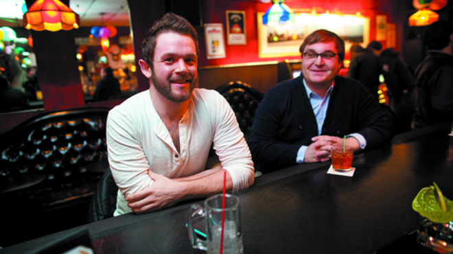 Michael Coates, left, at This Is It!