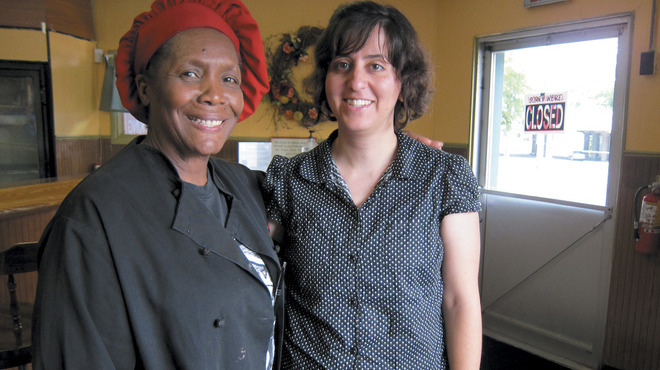 Pam St. Louis (left) and Fereshteh Toosi.