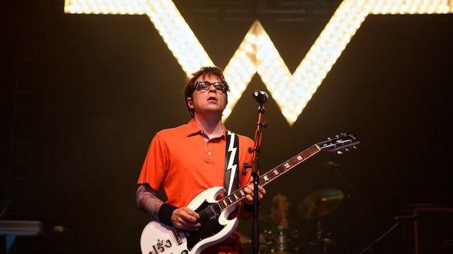Weezer plays Riot Fest at the Congress Theater, October 9, 2011