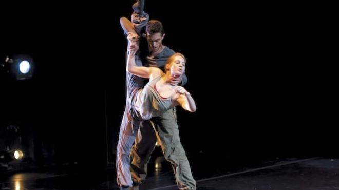 Nicholas Korkos, left, and Emilie Leriche of Hubbard Street 2 in ...And Other Stories of Imperfection by Alice Klock