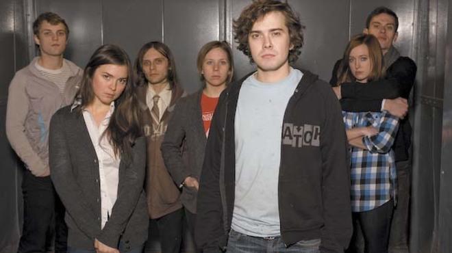 The cast of Griffin Theatre Company's U.S. premiere of Simon Stephens's Punk Rock