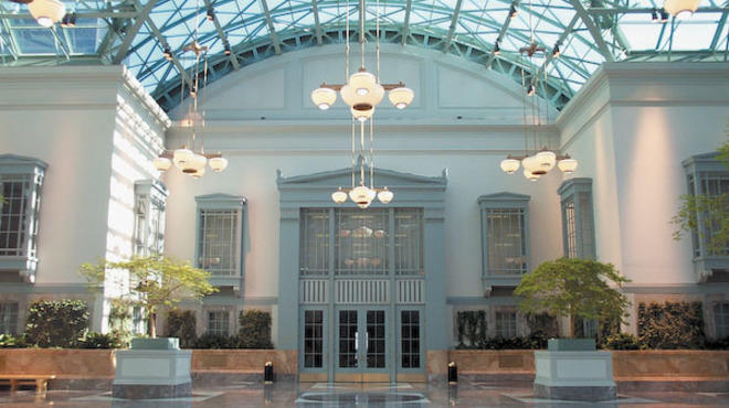 The Winter Garden at the Harold Washington Library