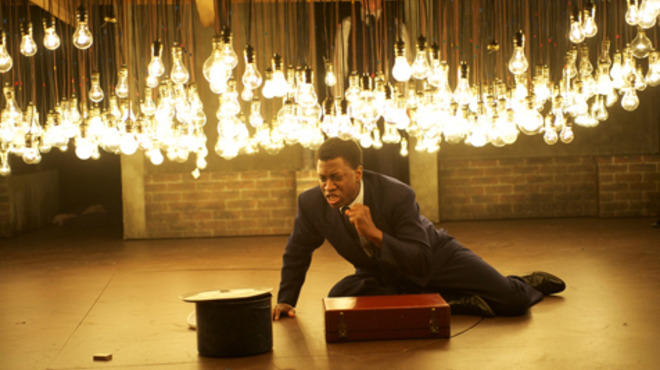 Teagle F. Bougere in Invisible Man at Court Theatre
