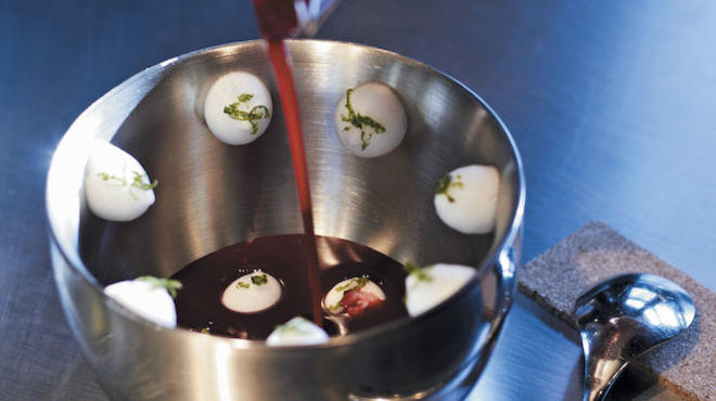 The Aviary's Cosmopolitan-mallow