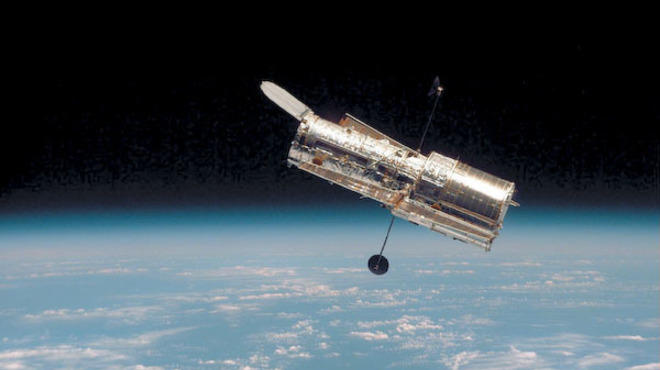 �NASA's Hubble Space Telescope provides data for Galaxy Zoo.