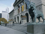 The Art Institute is the best Chicago museum guarded by lions.