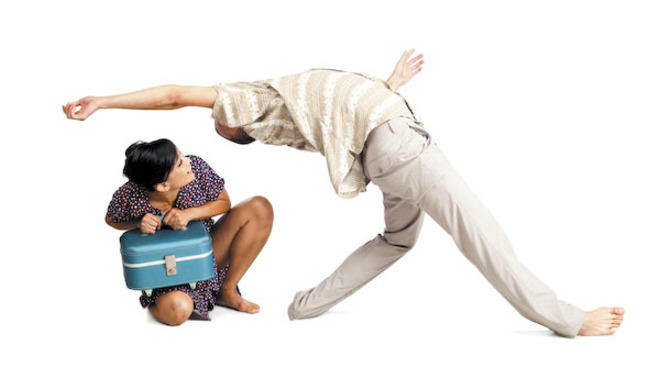 Luna Negra Dance Theater members Stacey Aung, left, and Zoltán Katona in Flabbergast by Gustavo Ram�rez Sansano